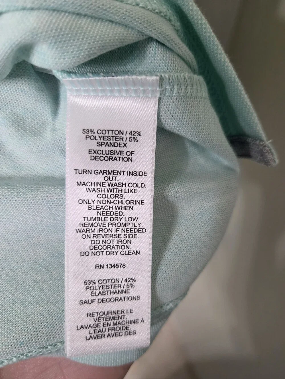NWT Vineyard Vines Boys Edgartown Polo Aqua Haze Color, Size 6